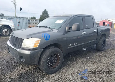2006 Nissan Titan Se из США, поврежденный, VIN 1N6BA07B66N555279